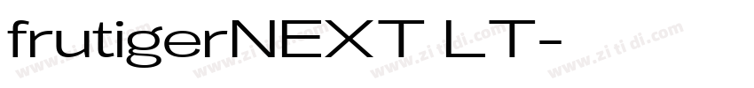 frutigerNEXT LT字体转换